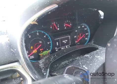 2018 Chevrolet Equinox Lt из США, поврежденный, VIN 3GNAXUEU7JS601782